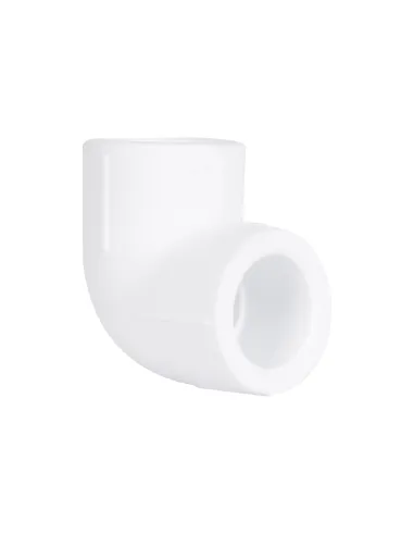 Уголок 90 Blue Ocean d20, для полипропиленовых труб, белый