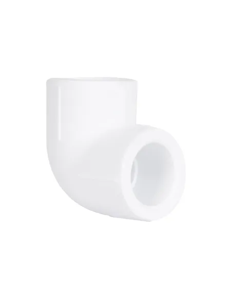 Кут 90 Blue Ocean d20, для поліпропіленових труб, білий