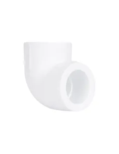 Уголок 90 Blue Ocean d25, для полипропиленовых труб, белый