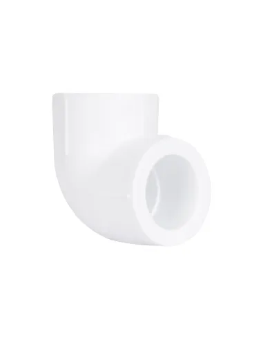 Уголок 90 Blue Ocean d25, для полипропиленовых труб, белый