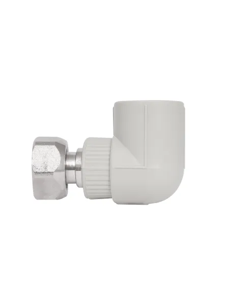 Кут настінний ВР 90 Blue Ocean 20х1/2 під гіпсокартон, для поліпропіленових труб