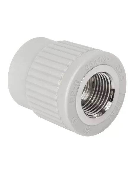 Муфта ITAL 20х3/4 дюйма внутрішнє різьблення, для поліпропіленових труб