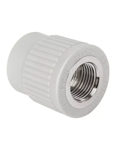 Муфта ITAL 25х1/2 дюйма внутрішнє різьблення, для поліпропіленових труб