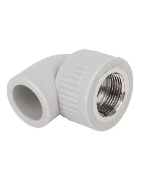 Уголок 90 ВР ITAL 25х1/2 дюйма для полипропиленовых труб, внутренняя резьба