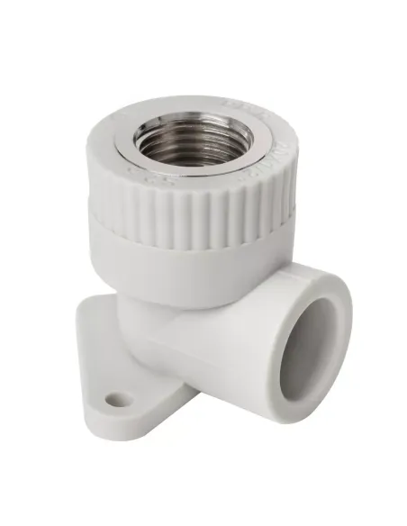 Кут 90 ВР настінний ITAL 20х1/2 дюйма для поліпропіленових труб, внутрішнє різьблення