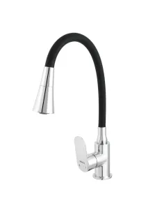 Змішувач для кухні з гнучким виливом Venta BBL407SB чорний