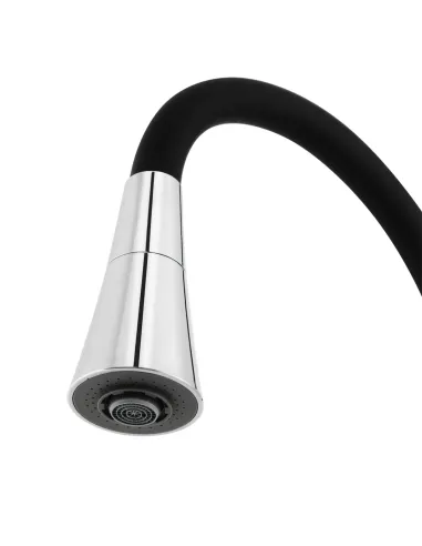 Змішувач для кухні з гнучким виливом Venta BBL407SB чорний