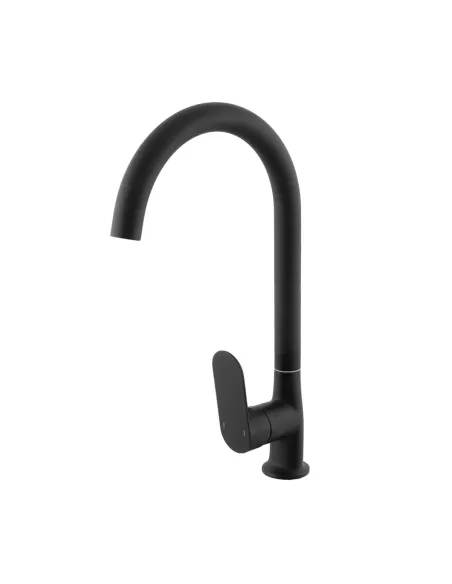 Смеситель для кухни Venta BF425UB черный, однорычажный