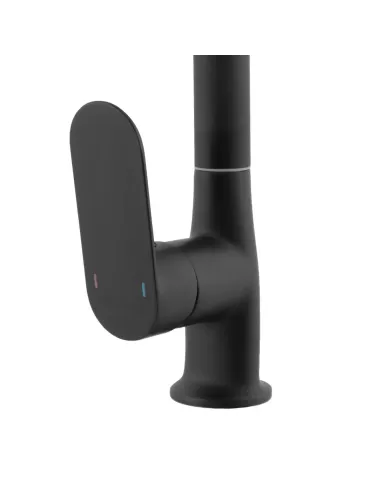 Смеситель для кухни Venta BF425UB черный, однорычажный