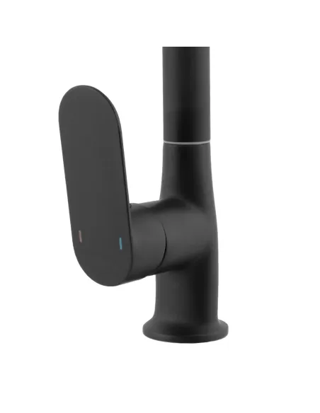 Смеситель для кухни Venta BF425UB черный, однорычажный