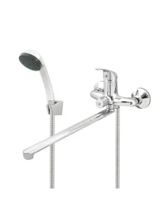 Змішувач для ванни Venta VX306DC з душовим набором, хром