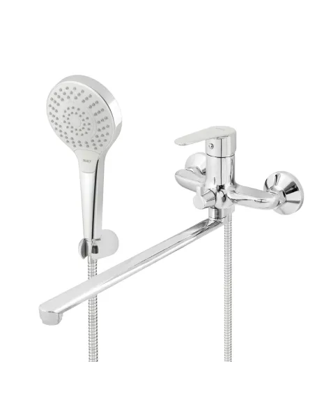 Змішувач для ванни Venta VR326DC з душовим набором, хром