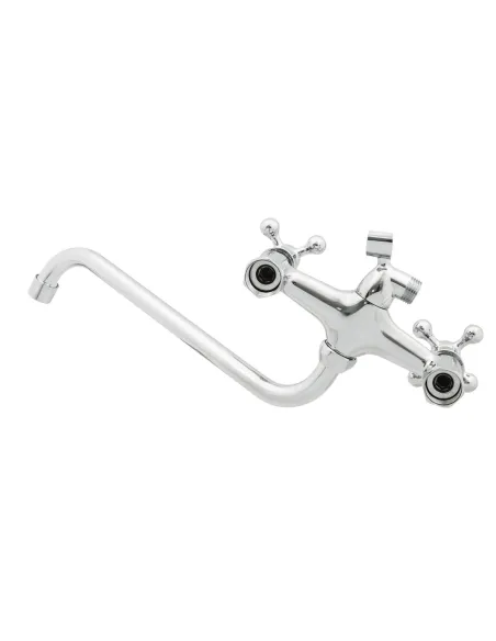 Смеситель для ванны Venta VM315DC с душевым набором, двухвентильный