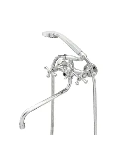 Змішувач для ванни Venta VM315DC з душовим набором, двовентильний