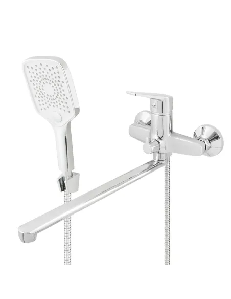 Смеситель для ванны Venta VH336DC с душевым набором, хром