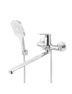 Смеситель для ванны Venta VF356DC с душевым набором, хром