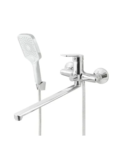 Змішувач для ванни Venta VF356DC з душовим набором, хром