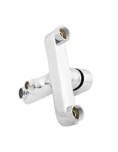 Смеситель для ванны Venta VE346LC с душевым набором, хром