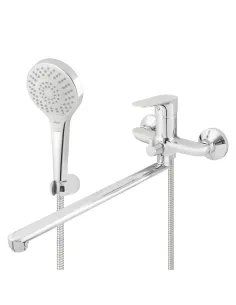 Смеситель для ванны Venta VE346DC с душевым набором, хром