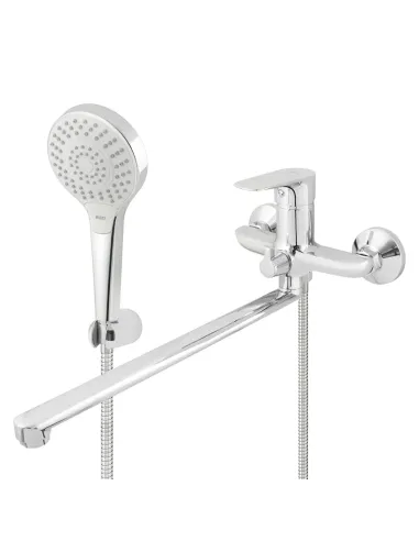 Змішувач для ванни Venta VE346DC з душовим набором, хром