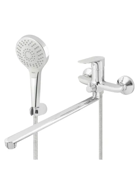 Змішувач для ванни Venta VE346DC з душовим набором, хром