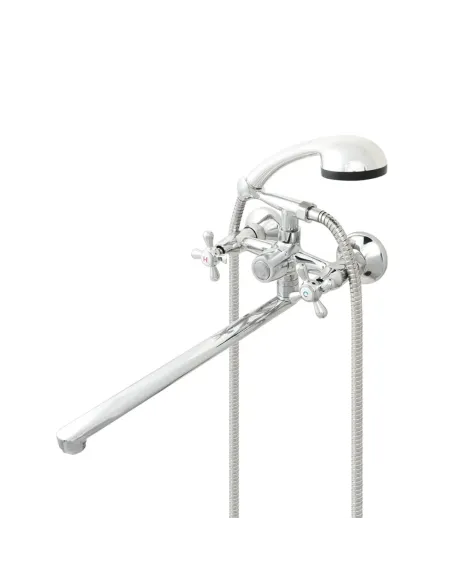 Змішувач для ванни Venta VD346DC з душовим набором, двовентильний