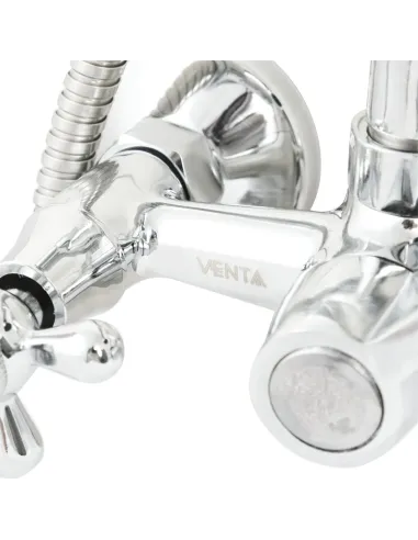 Змішувач для ванни Venta VD336DC з душовим набором, двовентильний