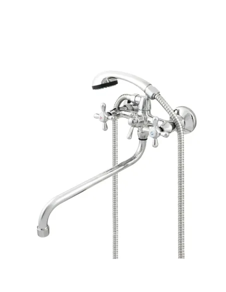 Змішувач для ванни Venta VD336DC з душовим набором, двовентильний