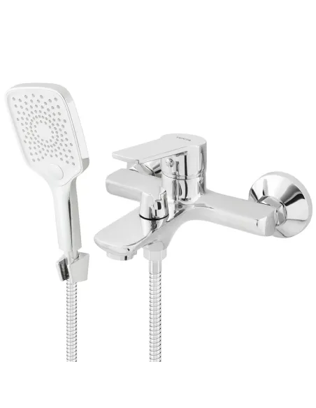 Смеситель для ванны Venta VD316LC с душевым набором, хром