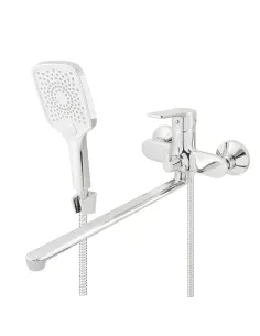 Смеситель для ванны Venta VD316DC с душевым набором, хром