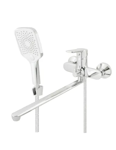 Смеситель для ванны Venta VD316DC с душевым набором, хром