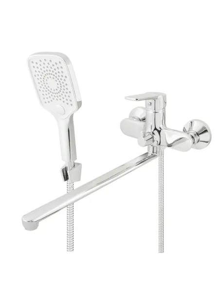 Змішувач для ванни Venta VD316DC з душовим набором, хром