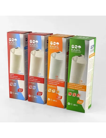 Комплект картриджей Raifil для фильтра NOVO 3 Compact 