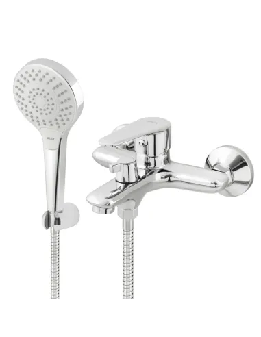 Смеситель для ванны Venta VR326LC с душевым набором, хром