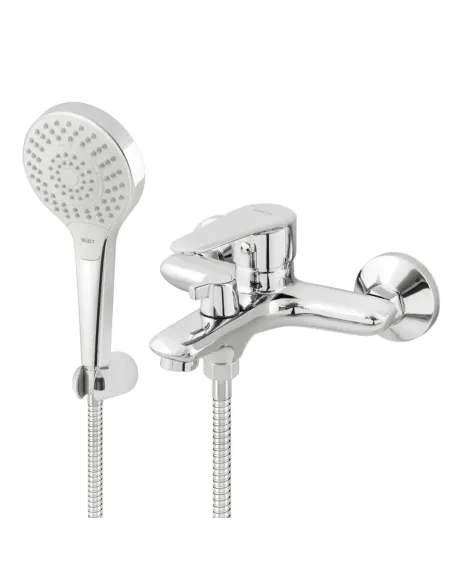 Смеситель для ванны Venta VR326LC с душевым набором, хром