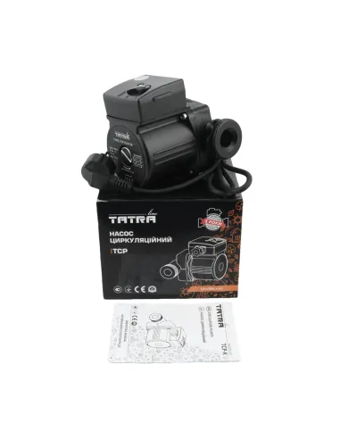 Циркуляційний насос Tatra-Line TCP 25-60/130 130 мм, з кабелем