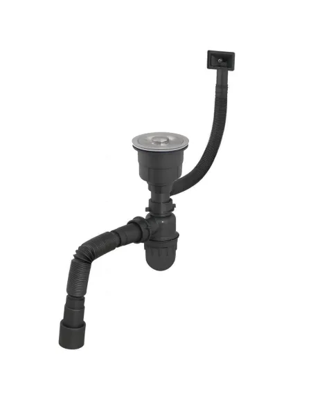 Мийка для кухні квадратна Venta BVMN5050 Polish 500х500х215 мм з нержавіючої сталі