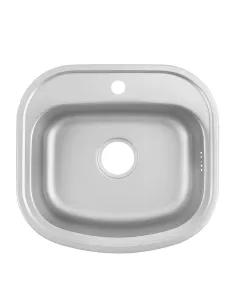 Мийка для кухні прямокутна Venta VM47498D, 490х470х180 мм, з нержавіючої сталі