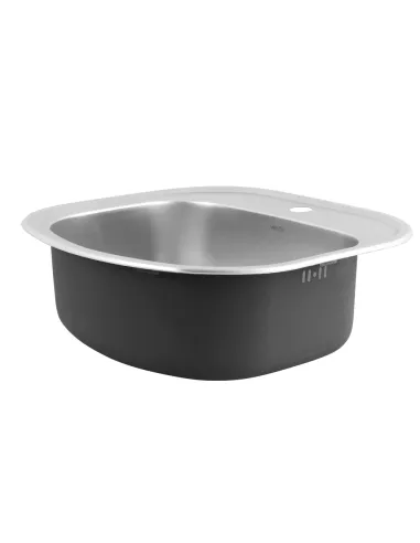 Мийка для кухні прямокутна Venta VM47498D, 490х470х180 мм, з нержавіючої сталі