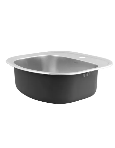 Мийка для кухні прямокутна Venta VM47498D, 490х470х180 мм, з нержавіючої сталі