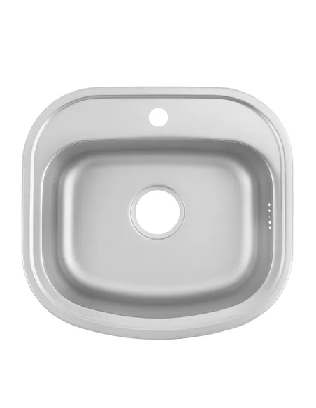 Мойка для кухни прямоугольная Venta VM47498S, 490х470х180 мм, из нержавеющей стали