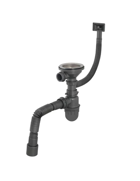 Мийка для кухні овальна Venta VM57456D, 570х450х160 мм, з нержавіючої сталі