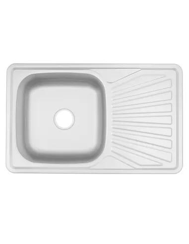 Мойка для кухни прямоугольная Venta VM78488D, 780х480х180 мм, из нержавеющей стали
