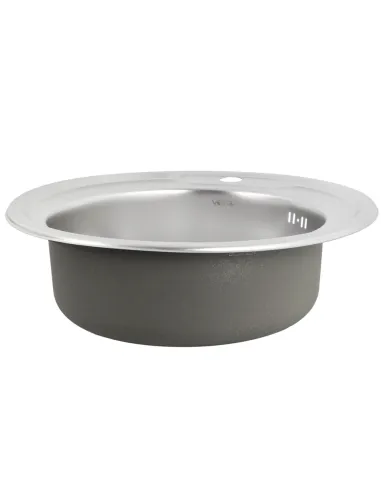 Мойка для кухни круглая Venta VM5106S, Polish, 0.6 мм из нержавеющей стали