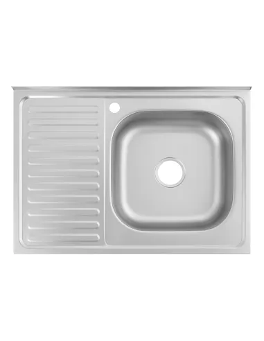 Мойка для кухни прямоугольная Venta VM8058R, Polish 0,8 мм из нержавеющей стали