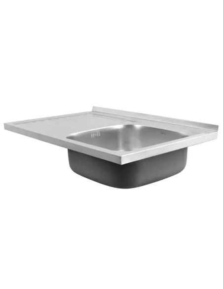 Мойка для кухни прямоугольная Venta VM8058R, Polish 0,8 мм из нержавеющей стали