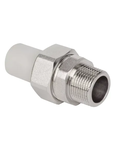 Сгон-американка ITAL РН 20х1/2 дюйма для полипропиленовых труб, длинный