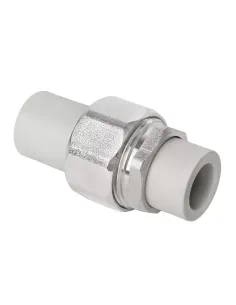 Муфта розбірна ITAL 25 мм для поліпропіленових труб, латунне різьблення