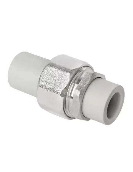 Муфта розбірна ITAL 32 мм для поліпропіленових труб, латунне різьблення