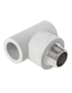 Тройник ITAL 25х1/2 дюйма, наружная резьба